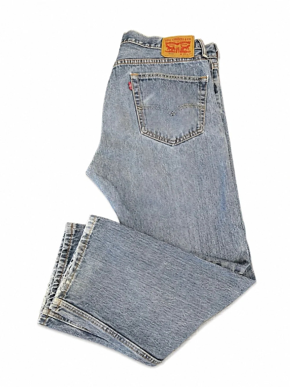 Levi’s 505 Men’s 36x29 Medium Wash Regular Fit Straight Leg Jeans